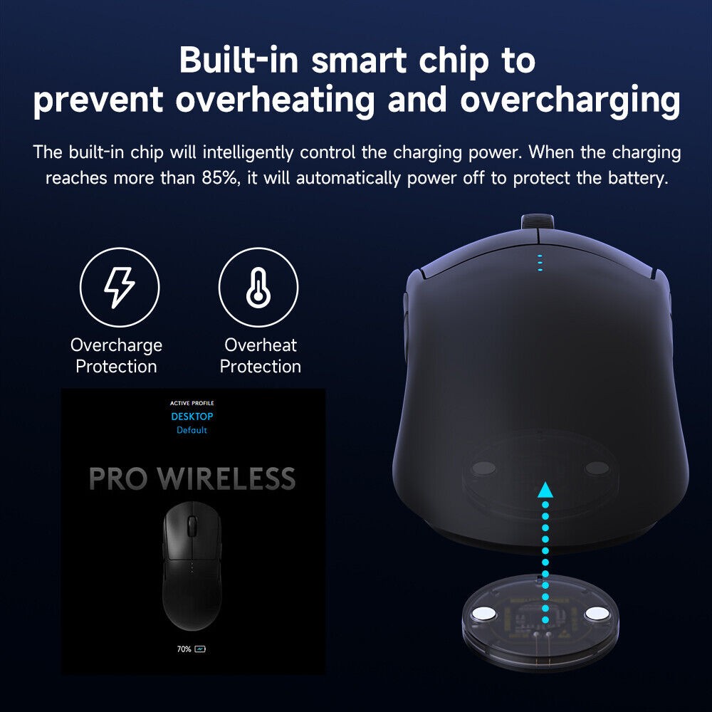 Lightweight Wireless Charging Receiver Module For Logitech G403 502 GPW Mouse