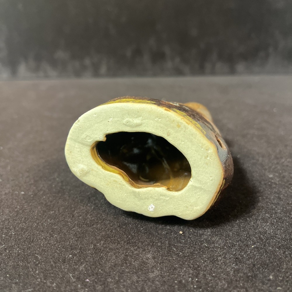 1 Small Stoneware Budda Incense Burning