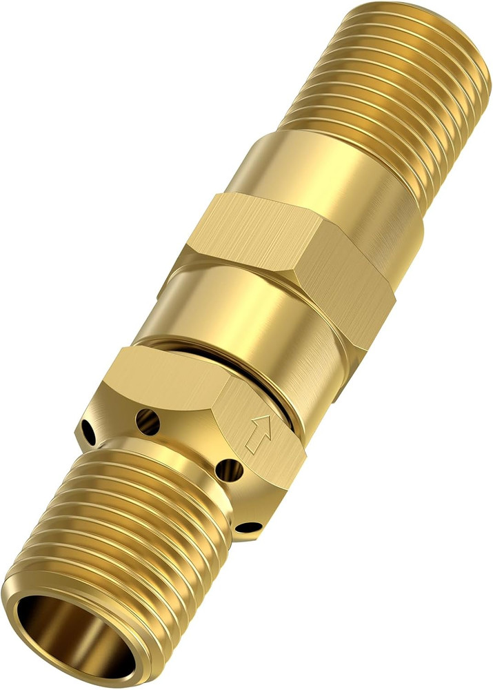 Skyflame LP Propane Gas Fire Pit Air Mixer Valve 1/2", Solid Brass, 90K BTU Max