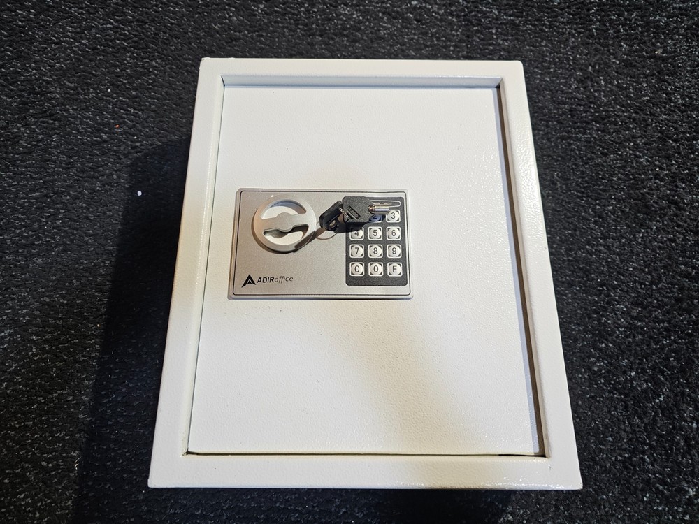 Adiroffice 40-Key Steel Digital Electronic Lock Wall-Mount Security Key Cabinet