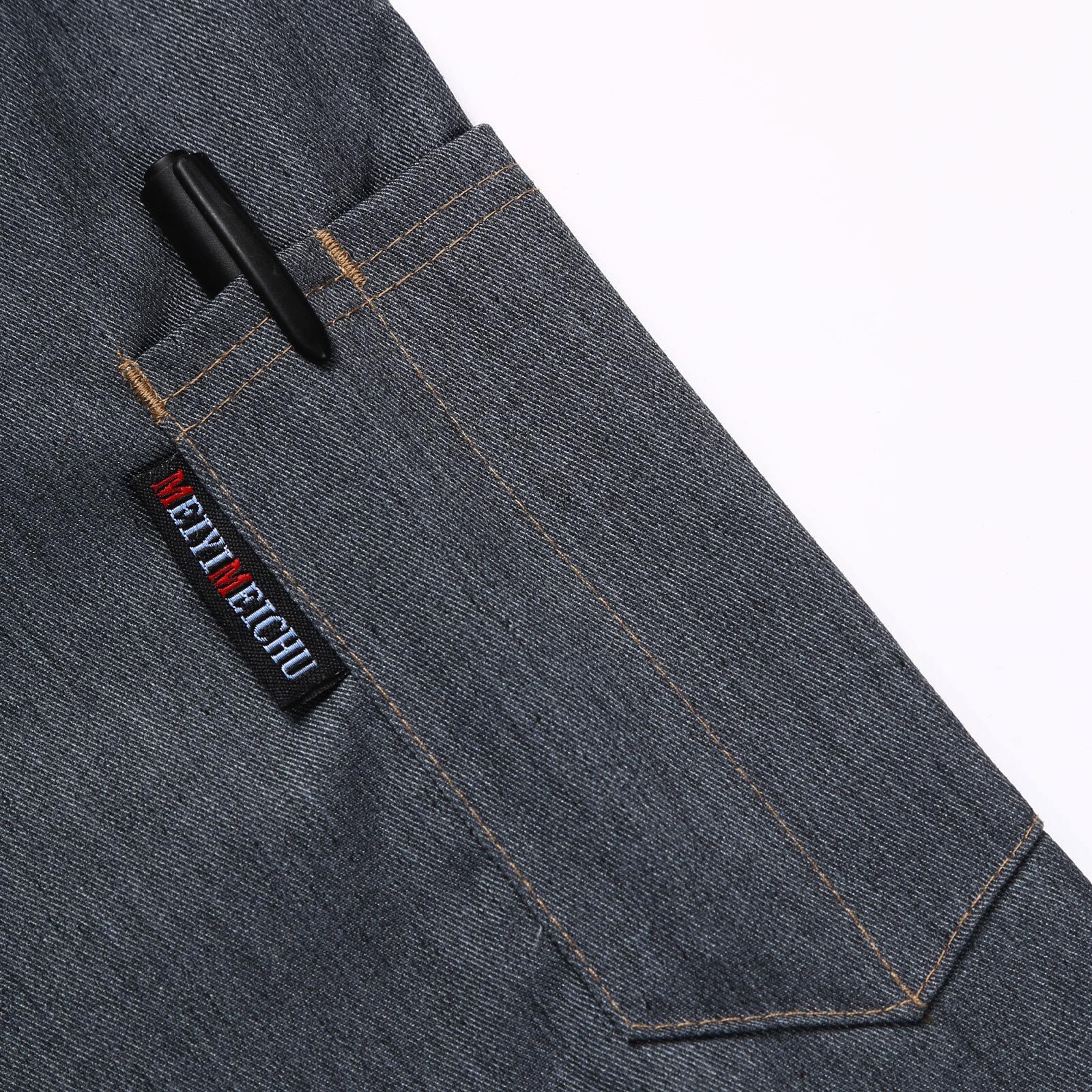 Unisex Men's Chef Coat Jacket Women Kitchen Cooking Work Chef Shirt Tops Uniform