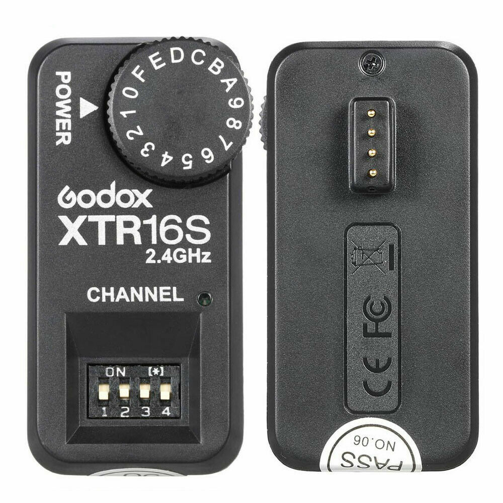 Godox XTR16S 2.4GHz Wireless Flash Trigger Receiver 16 CH For Godox