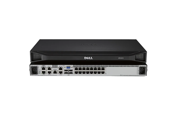 New! Dell DMPU2016 16-port remote KVM switch w/ two remote users, one local user