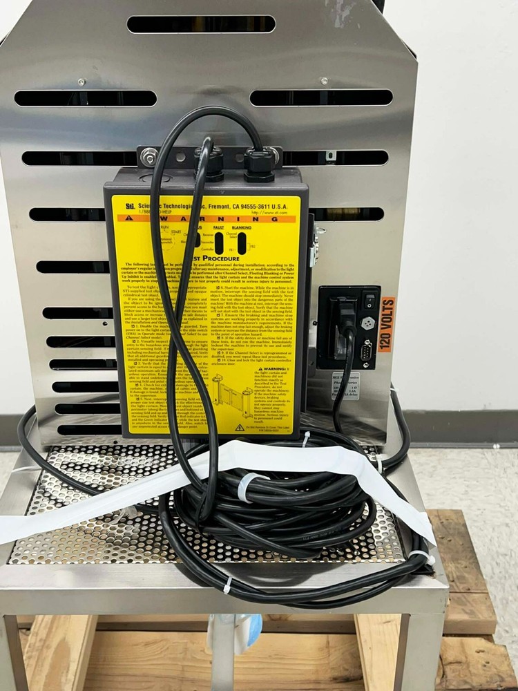 MGI EET 1000 EET10395F-2-U Wafer Exchanger *used working