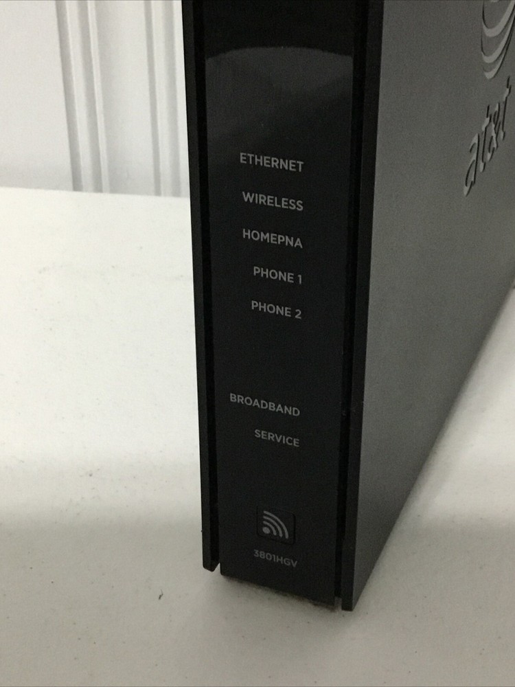 AT&T U-Verse Pace Americas Internet Wireless Modem Router