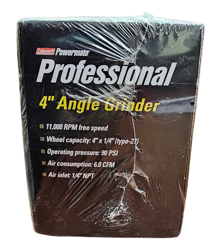 Coleman Powermate Professional 4" Angle Grinder P024-0116SP