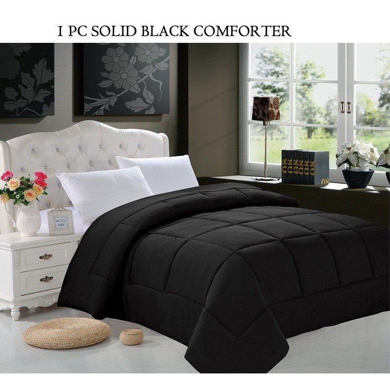 Hypoallergenic Twin Comforter Down Alternative Baffle Box Machine Washable New