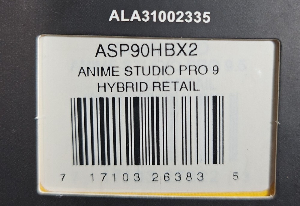 Anime Studio Pro 9.5 for PC/MAC NEW SEALED