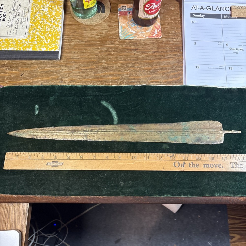 Ancient Bronze Age Spear