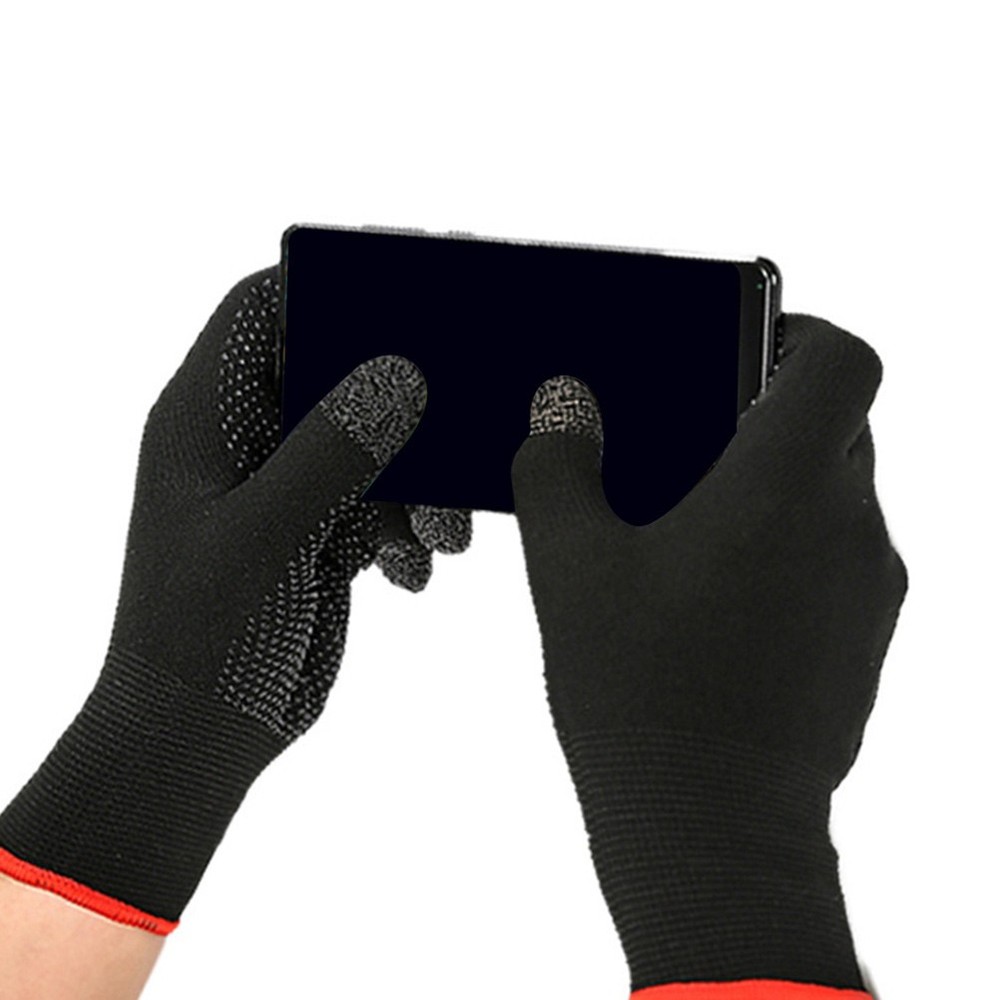 Mobile Game Gloves Pair Touchscreen Compatible Sweat Proof For Climbing