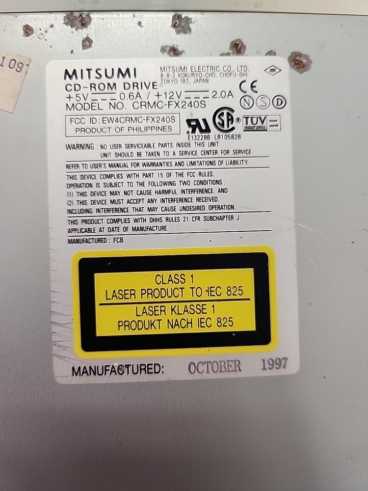 Mitsumi CRMC-FX240S CD ROM Drive