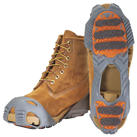 Winter Walking Jd6612-S Traction Device, Ball, Heel Coverage, Pull-On, Aluminum
