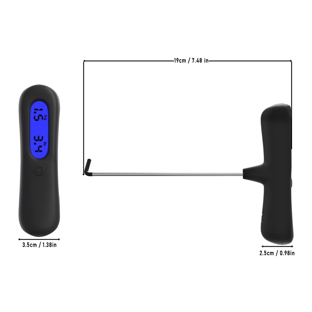 Professional Digital Trigger Pull Scale Gauge Measurement with "kg, Ib, oz, g...