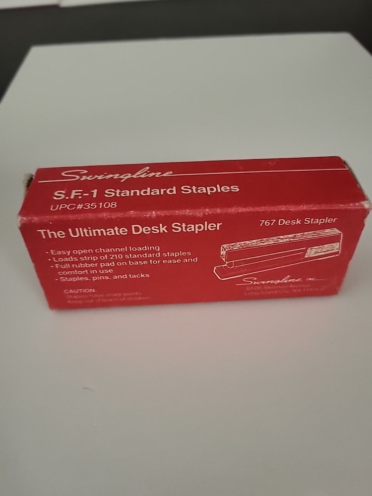 Swingline SF 1 Staples Open Box