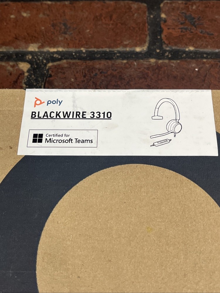 Poly Blackwire 3310 USB-A MONO Headset