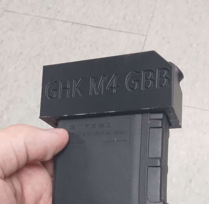 Airsoft GHK M4 / G5 GBBR Speedloader Adapter (Black)