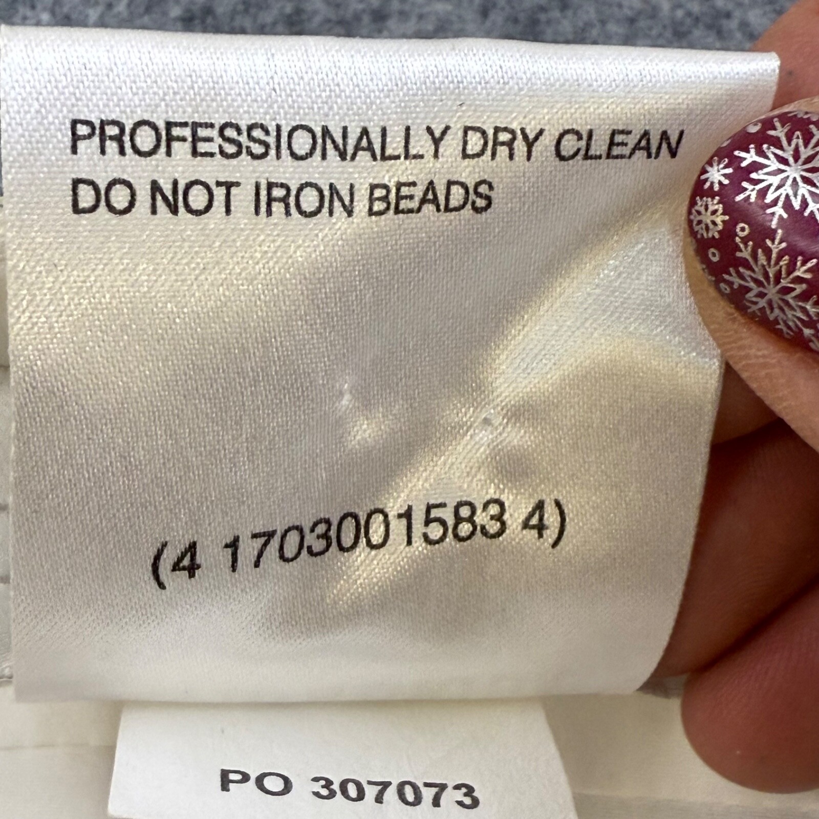 David's Bridal Tea Length Wedding Dress Womens 7 Straps Beaded Pink Sash Ribbon