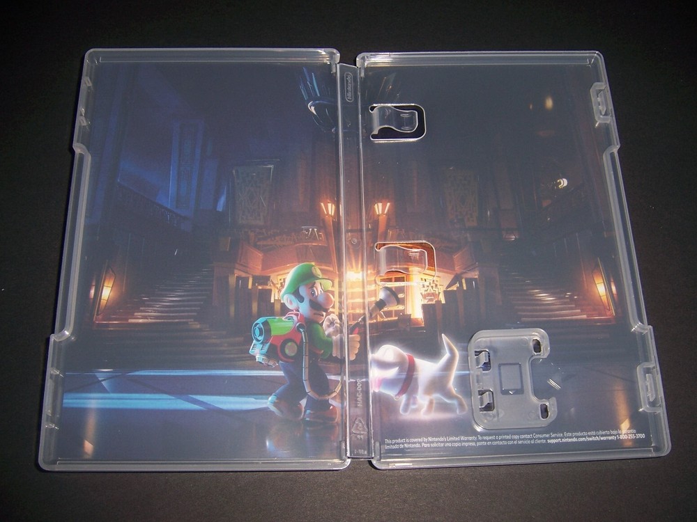 Authentic Box Case ONLY Replacement Nintendo Switch for Luigi's Mansion 3 Three