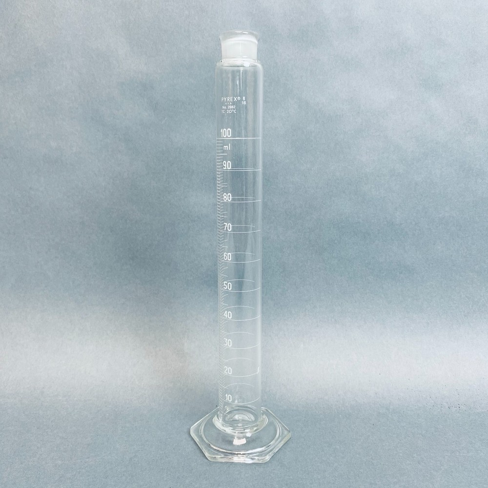 Pyrex Graduated Cylinder 100 ml #16 Joint Opening