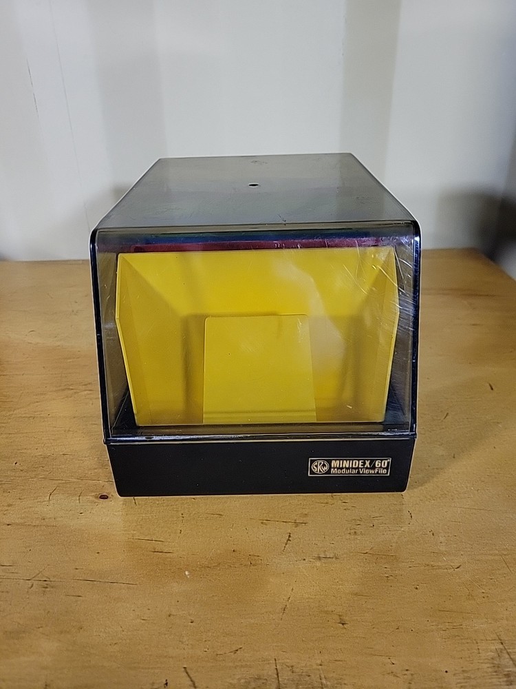 SRW Computer Components Co Minidex 60 Modular View File Floppy Storage Case
