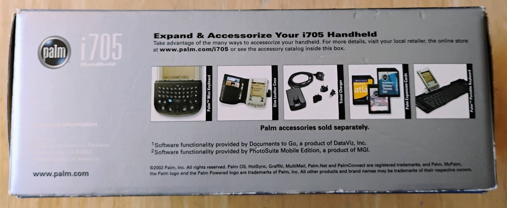 Palm electronic organizer PDA