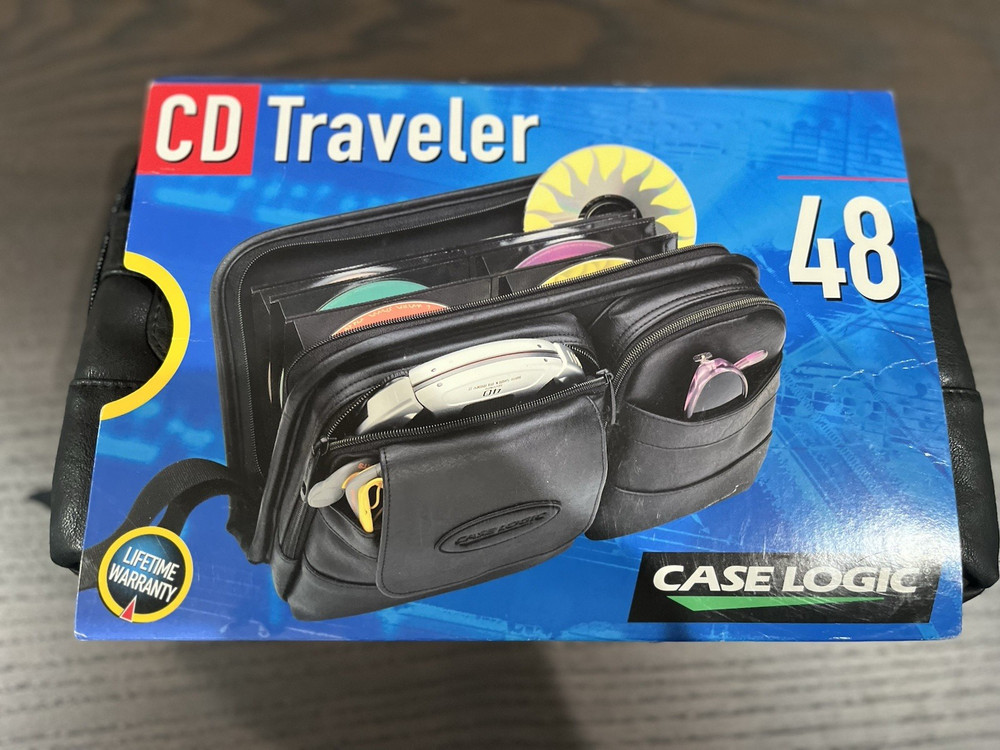 Case Logic - CD Traveler 48 - CD Player pocket - NEW