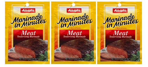 Adolph's Meat Marinade in Minutes 3 Pack