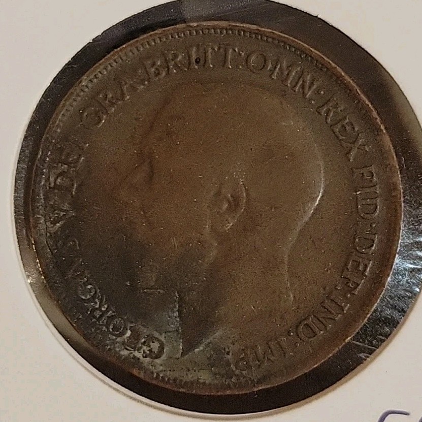 1916 Great Britain 1 Penny