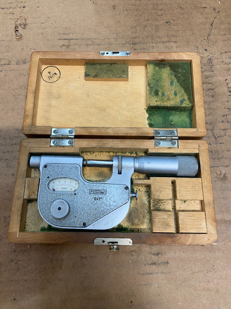 FOWLER INDICATING 0-1 MICROMETER