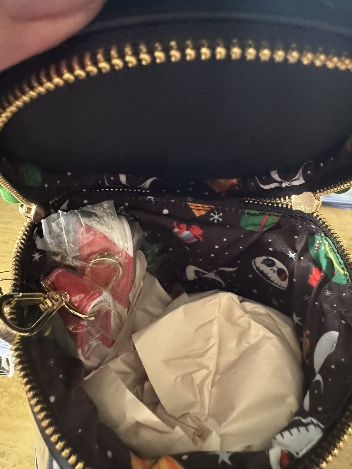 Loungefly Nightmare Before Christmas Spinning Crossbody Bag (NWT / Hard Tag)