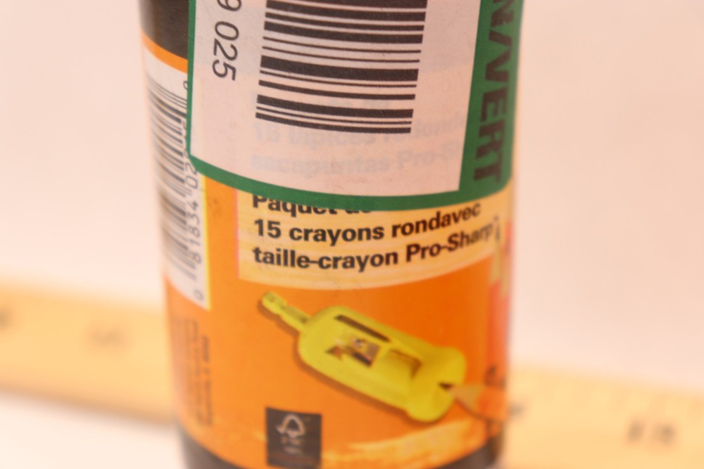 (15-Pk) Home Depot Round Pencils with Pro-Sharp Sharpener-Missing Sharpener