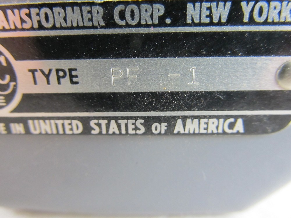 UTC PF-1 Transformer High Voltage, Flash