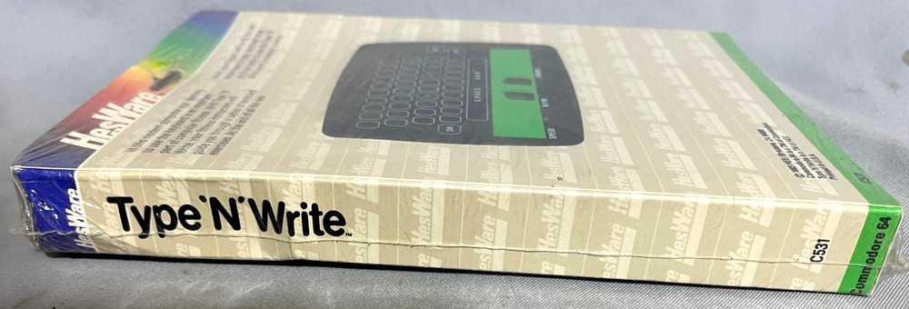 Type'N'Write Disk based Commodore 64/128 HesWare NIB! Rick Frey 1983
