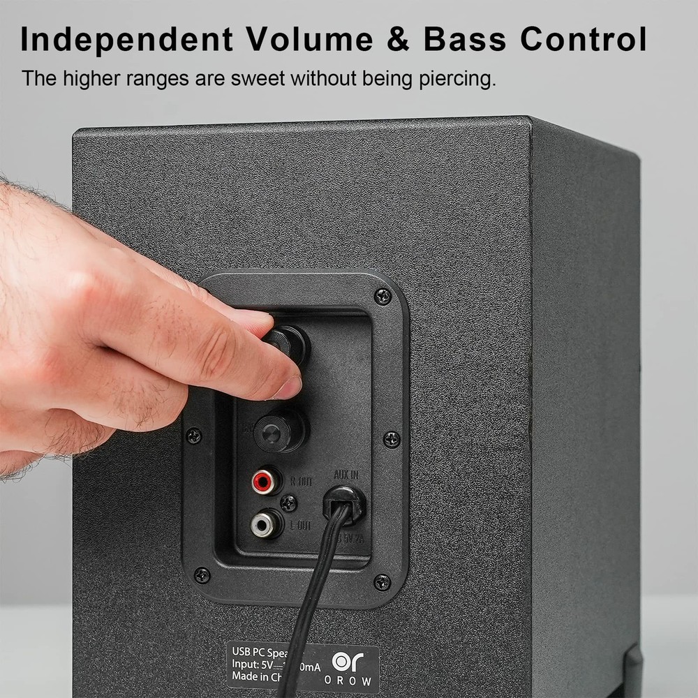 Computer Speakers For Desktop PC USB Wired With Subwoofer USB Powered Clearance