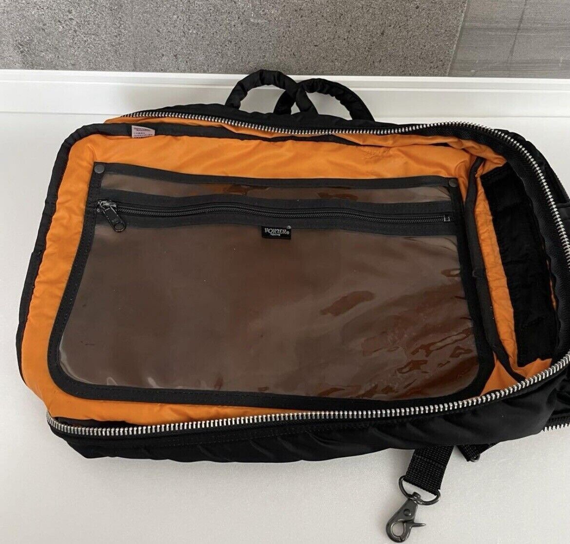 PORTER YOSHIDA TANKER 3way business bag briefcase shoulder Backpack Black Japan