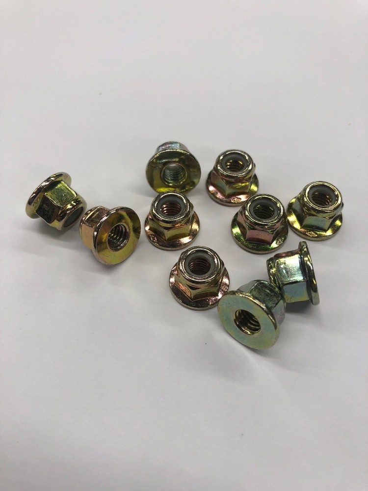 BRP HEX FLANGED ELASTIC NUT M6 233261414 10-PACK