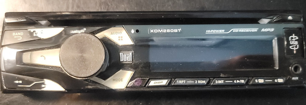 Dual XMD280BT Faceplate Only