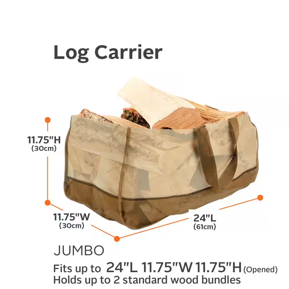 Veranda Jumbo Log Tote