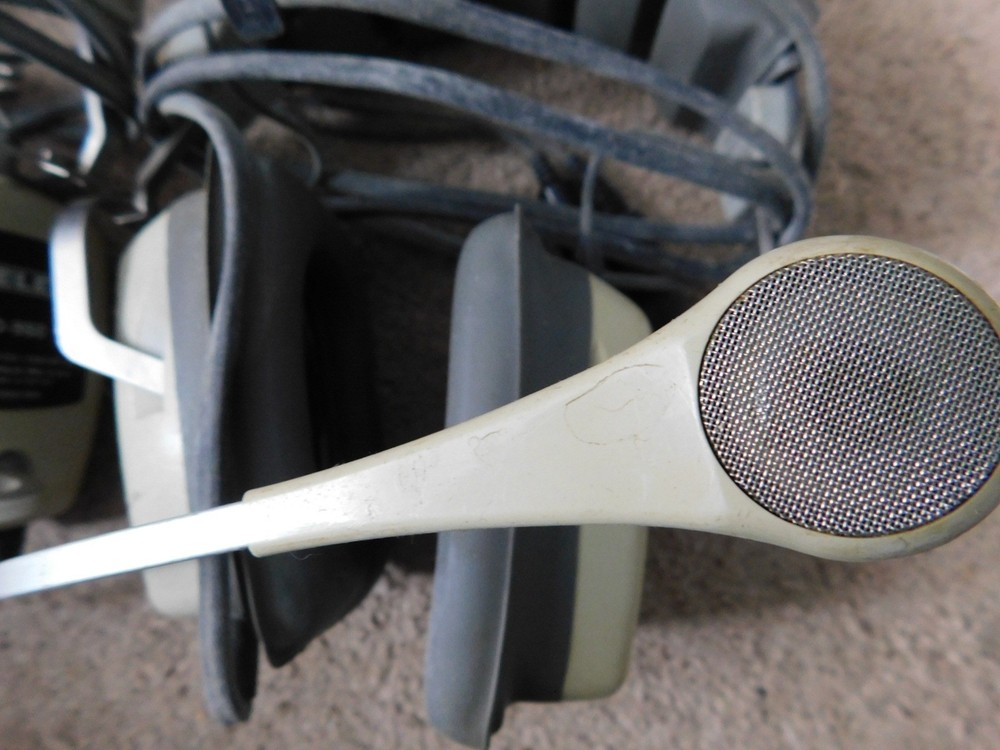 Vintage TELEX D-950 Aviation Headset USA - Untested