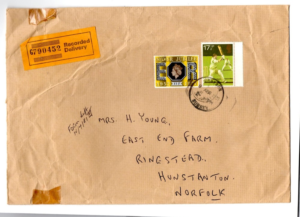 Recorded Delivery