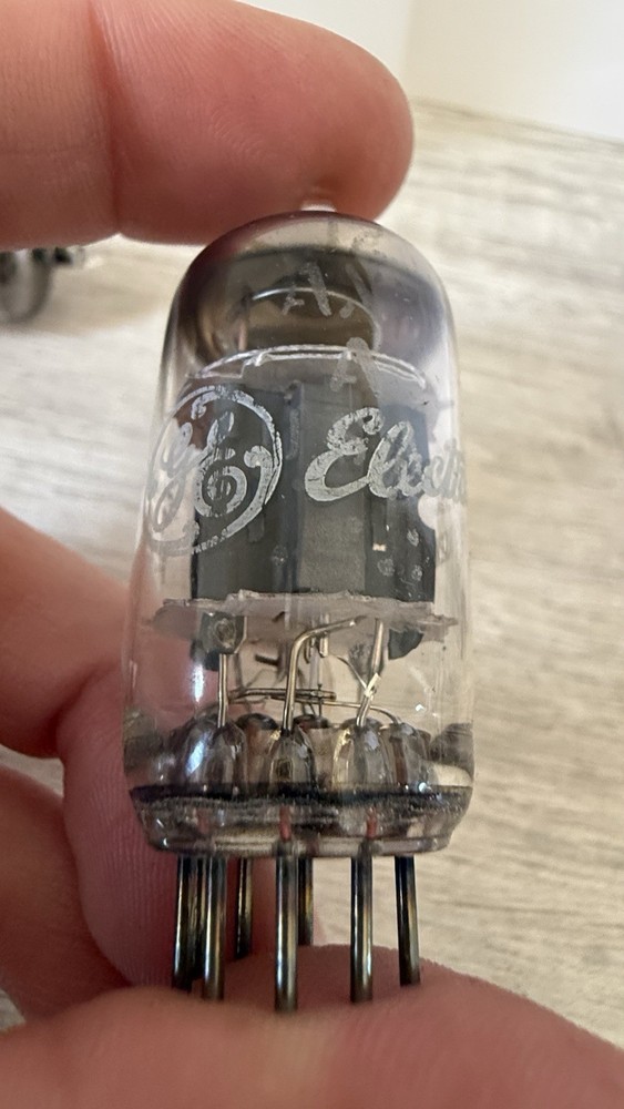 GE 12AX7A 7025 NOS Tubes - Matched Pair
