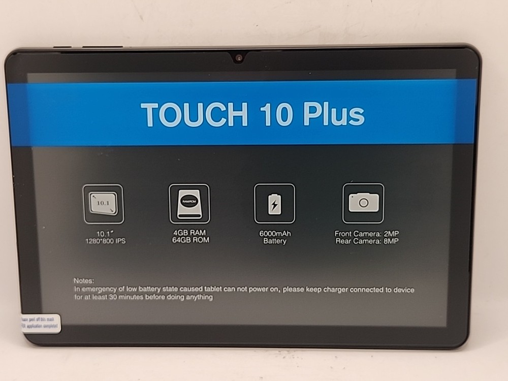 NEW PRITOM Android Tablet 10 inch, M10, 64GB Android Tablet