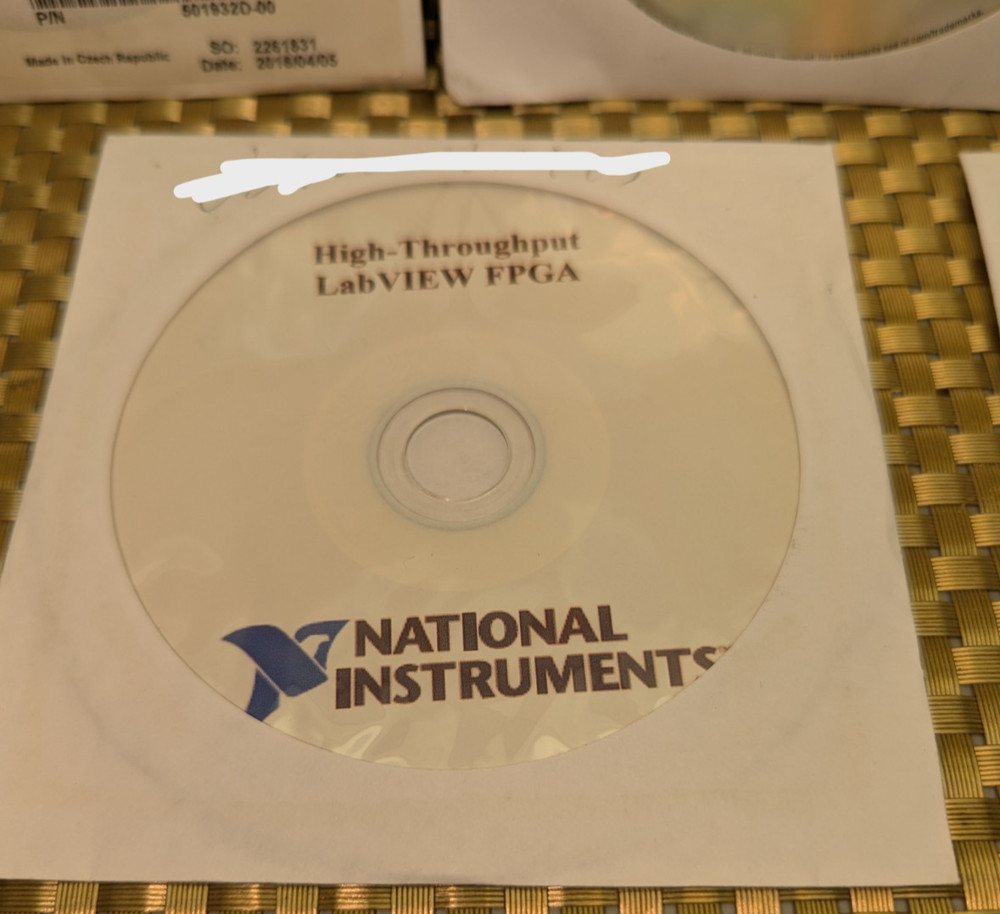 National Instruments SOFTWARE Assortment, FlexRIO , LabVIEW, NI PXle-8840 etc.