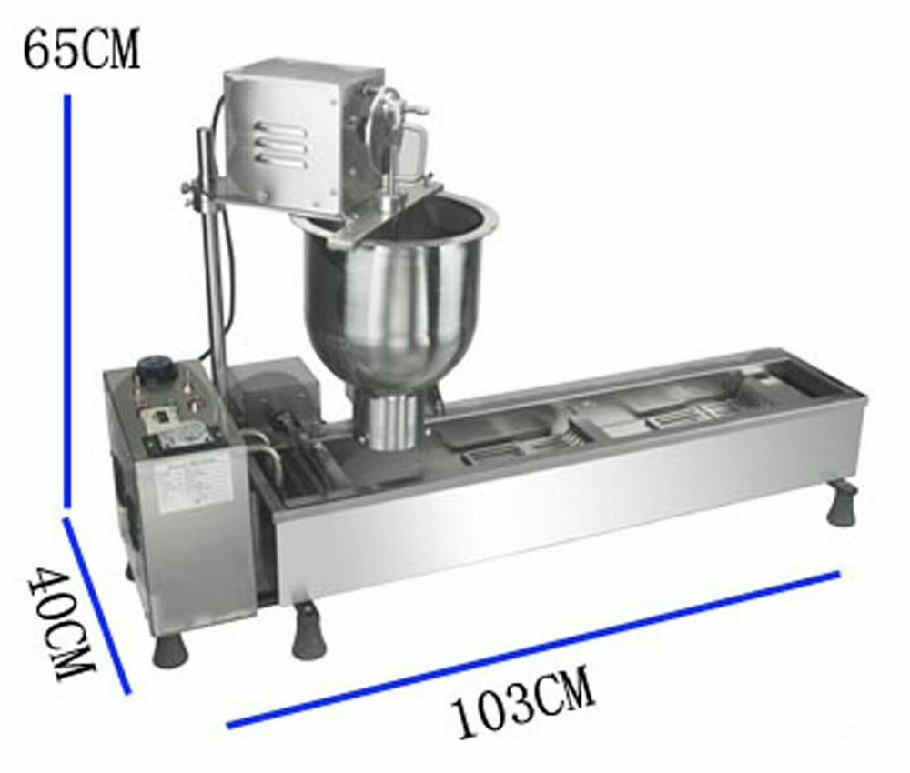 Kolice Commercial Automatic Doughnut Maker, Donut Machine, Donuts Frying Machine