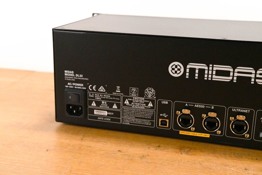 Midas DL32 32-Input, 16-Output Stage Box CG01Z2V
