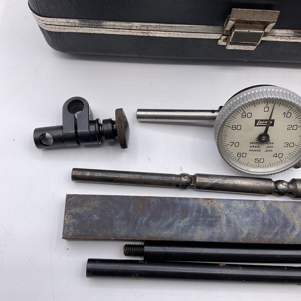 Lurkin Model 299 Dial Test Indicator With Case - Grad. 001, Range .200