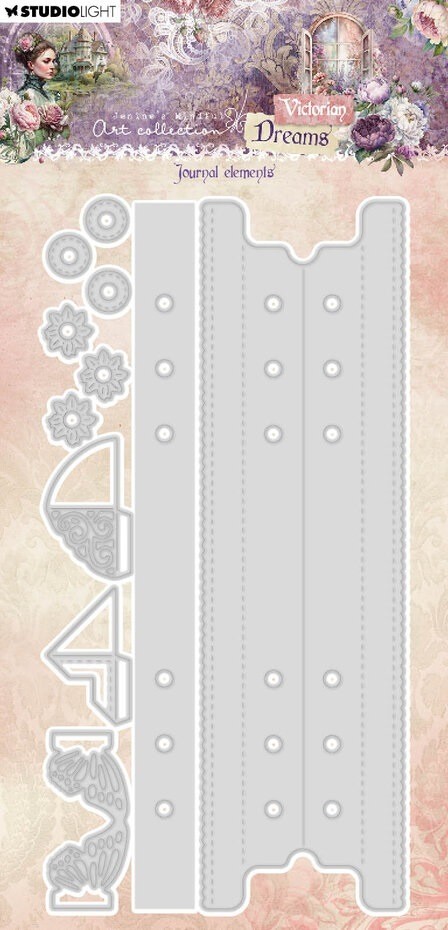 Studio Light Victorian Dreams JMA-VD-CD781 Cutting Die - Journal Elements