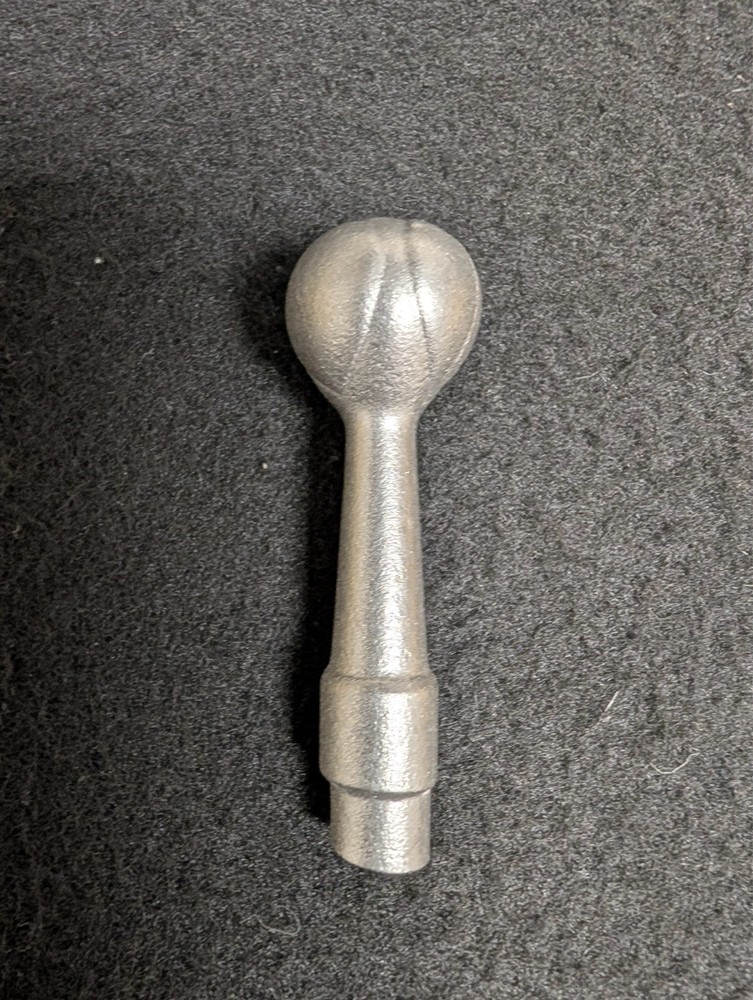 THREE PANEL REPLACEMENT BOLT KNOB HANDLE, UNFINISHED