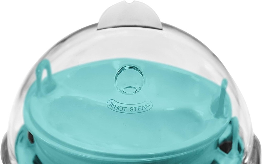 Colorful Electric Egg Cooker: Rapid Boiling for 7 Eggs with Buzzer Alert & Timer