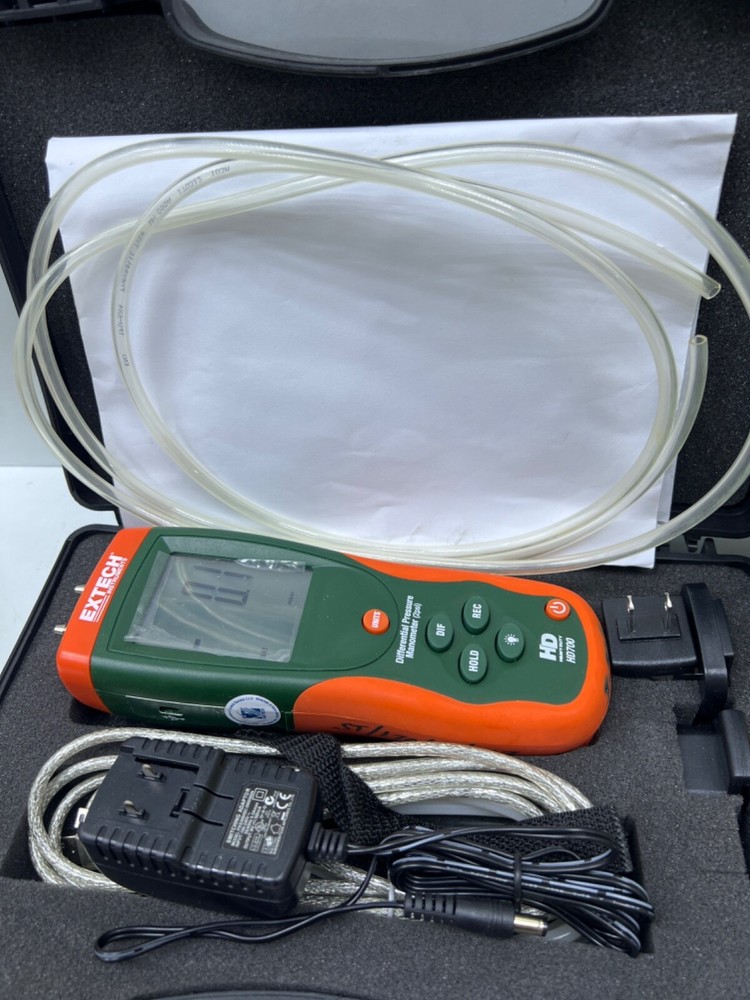 Extech HD700 Differential Pressure Manometer (2-PSI)